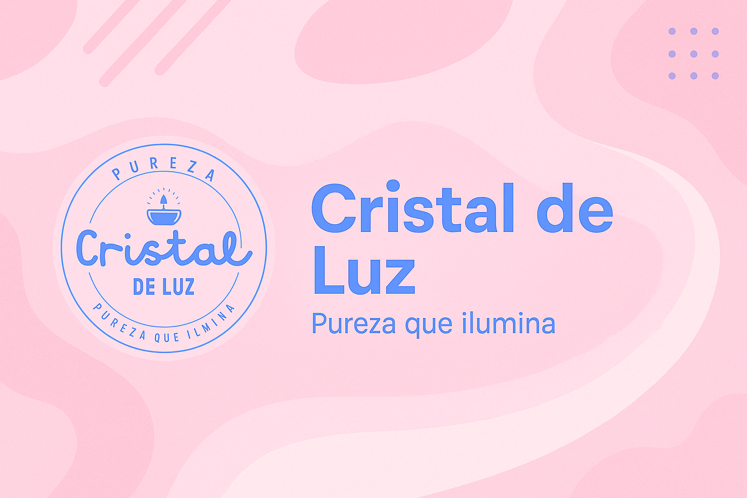 Cristal de Luz — Pureza que ilumina